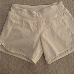 Ivivva girls white athletic shorts